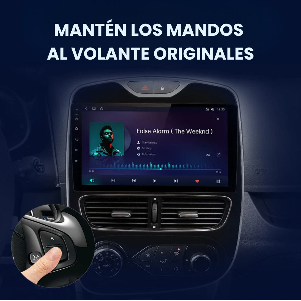 Radio Android Auto Carplay Renault Clio 4 Zoe 2012-2019