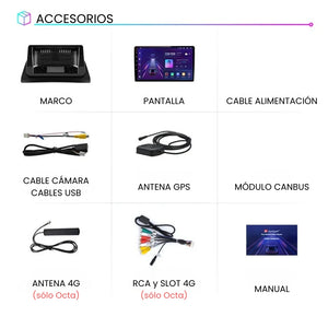 Android Auto Carplay Renault Kangoo 2008-2018 Screen