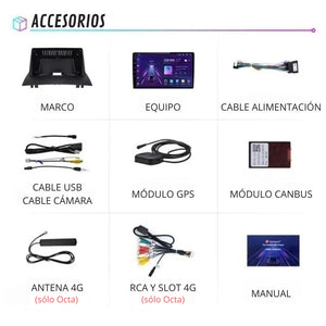 Android Auto Carplay screen Renault Megane 2 2002-2009