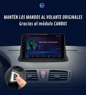 Android Auto Radio Carplay Renault Megane 3 Fluence 2008-2014