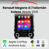 Radio Android Auto Carplay Renault Megane 4 Talismán Koleos 2015-2019