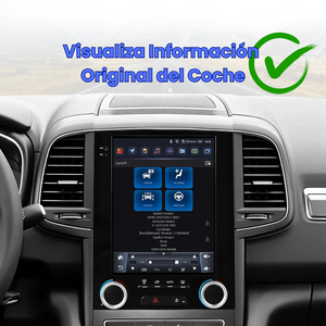 Pantalla Android Auto Carplay Renault Megane 4 Talismán Koleos 2015-2019