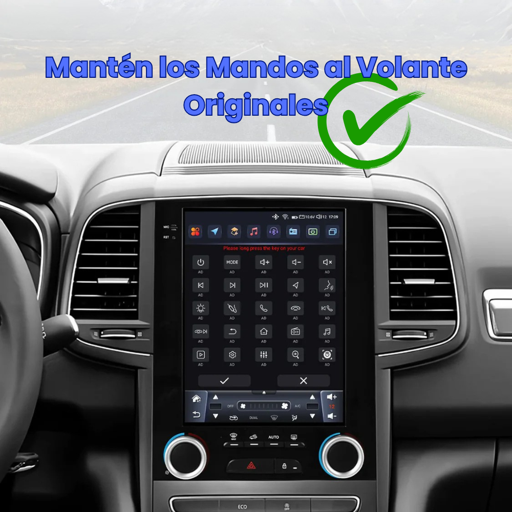 Radio Android Auto Carplay Renault Megane 4 Talismán Koleos 2015-2019