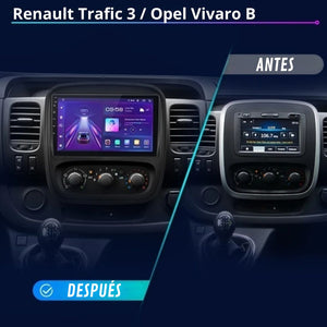 Android Auto Radio Carplay Renault Trafic 3 2014-2021 Opel Vivaro B 2014-2018
