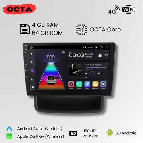 Android Auto Carplay Radio Renault Trafic | Opel Vivaro | Nissan Primastar 2010-2014