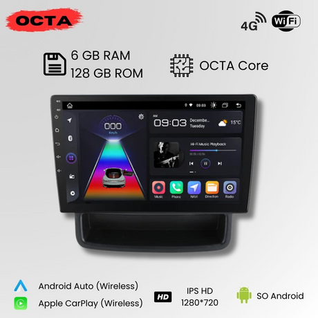 Radio Android Auto Carplay Renault Trafic | Opel Vivaro | Nissan Primastar 2010-2014