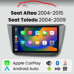 Pantalla Android Auto Carplay Seat Altea 2004-2015 Seat Toledo 2004-2009
