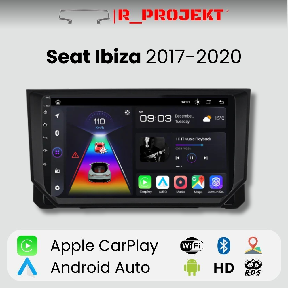 Android Autoradio Carplay Seat Ibiza 2017-2020