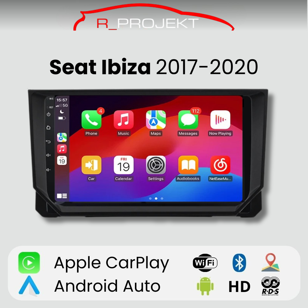 Android Auto Radio Carplay Seat Ibiza 2017-2020