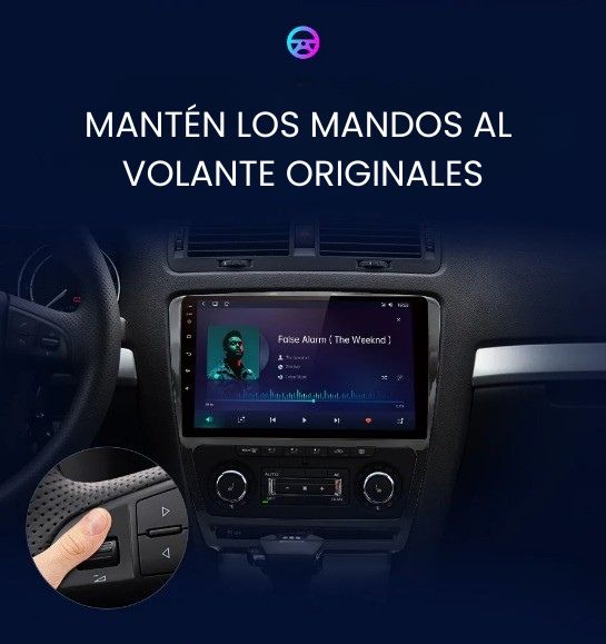 Android Autoradio Carplay Skoda Octavia 2 2008-2013