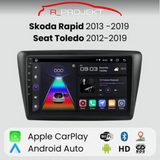 Radio Android Auto Carplay Skoda Rapid 2013 -2019 Seat Toledo 2012-2019