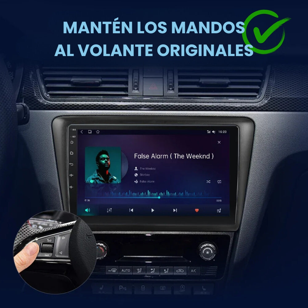 Radio Android Auto Carplay Skoda Rapid 2013 -2019 Seat Toledo 2012-2019