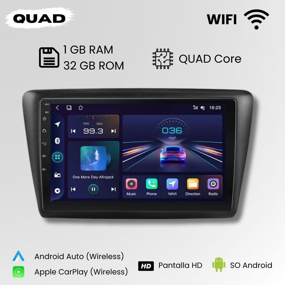 Radio Android Auto Carplay Skoda Rapid 2013 -2019 Seat Toledo 2012-2019