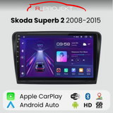 Radio Android Auto Carplay Skoda Superb 2 2008 - 2015