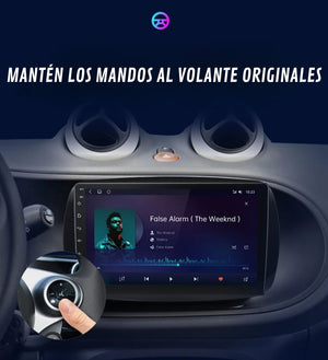 Android Auto Carplay Screen Smart ForTwo / ForFour 2014-2020