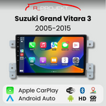 Android Auto Carplay Screen Suzuki Grand Vitara 3 2005-2015