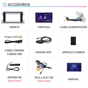 Android Auto Carplay Screen Suzuki Grand Vitara 3 2005-2015