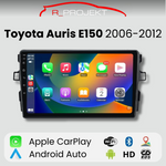Pantalla Android Auto Carplay Toyota Auris E150 2006-2012