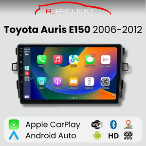 Android Auto Carplay Screen Toyota Auris E150 2006-2012
