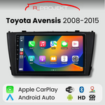 Pantalla Android Auto Carplay Toyota Avensis 2008-2015