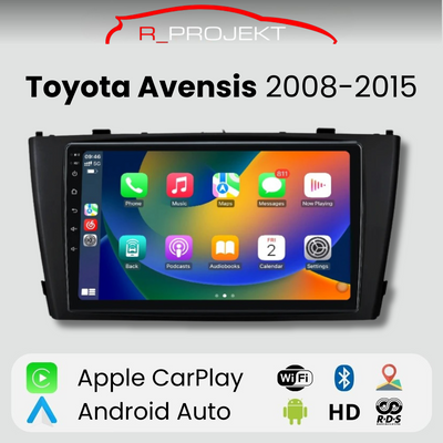 Android Auto Carplay Screen Toyota Avensis 2008-2015