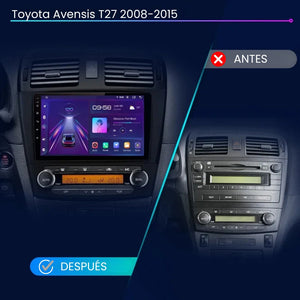 Android Auto Carplay Screen Toyota Avensis 2008-2015