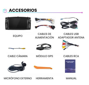 Radio Android Auto Carplay Toyota Corolla E120 2000-2006 RProjekt