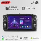 Android Autoradio Carplay Toyota Corolla E120 2000-2006