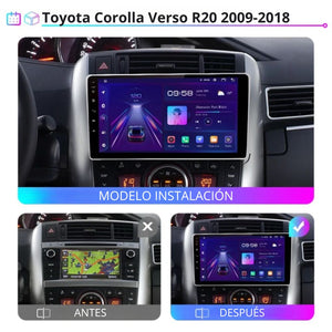 Radio Android Auto Carplay Toyota Corolla Verso 2009 - 2018 RProjekt