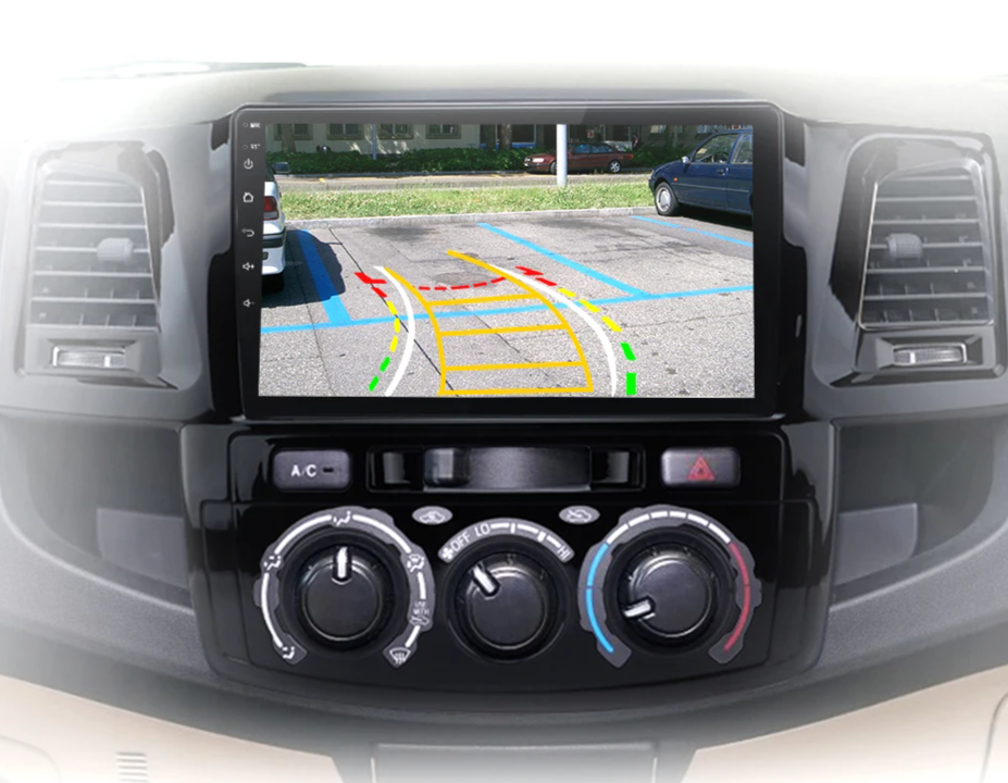 Radio Android Auto Carplay Toyota Hilux 2009 - 2015 RProjekt
