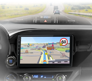 Radio Android Auto Carplay Toyota Hilux 2015 - 2020 RProjekt