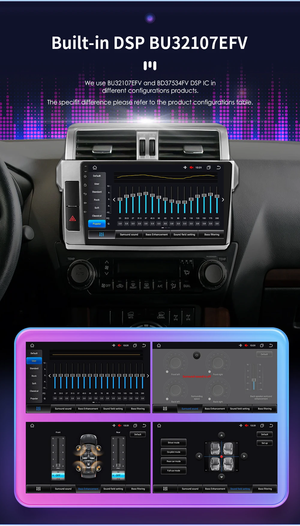 Android Auto Carplay Screen Toyota Land Cruiser 2013-2017