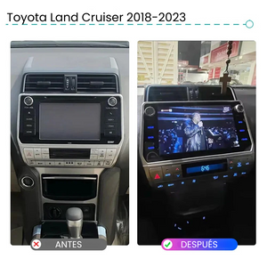 Pantalla Android Auto Carplay Toyota Land Cruiser 2018-2023
