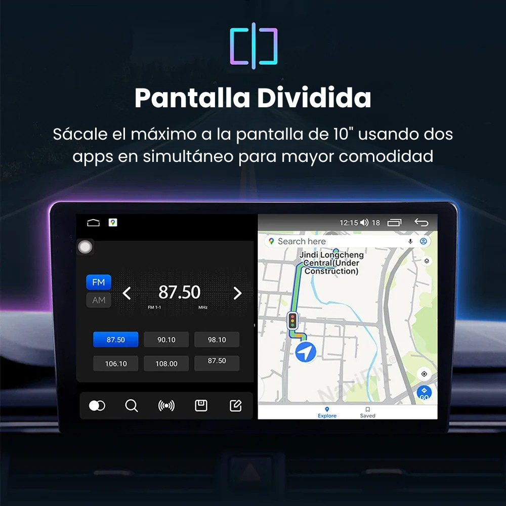 Radio Android Auto Carplay Toyota Land Cruiser 2018-2023