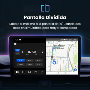 Pantalla Android Auto Carplay Toyota Land Cruiser 2018-2023