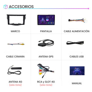 Android Auto Carplay Screen Toyota RAV4 RAV 4 2007-2011