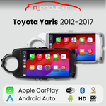 Pantalla Android Auto Carplay Toyota Yaris 2012-2017
