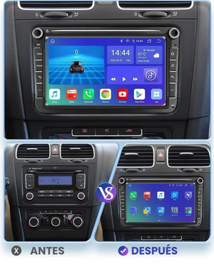 Android Auto Carplay screen for Volkswagen Golf 5 6 Passat B6 B7 Eos Touran Tiguan Scirocco Octavia Fabia