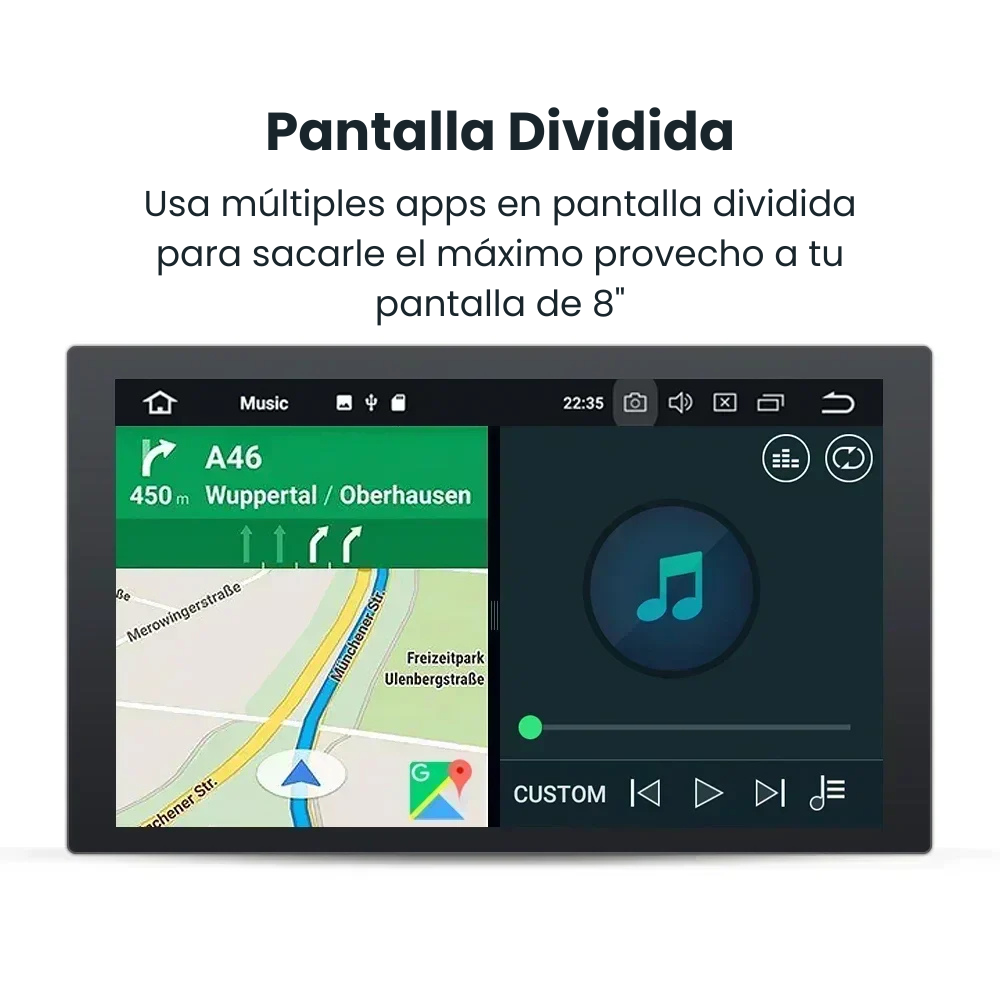 Radio Android Auto Carplay Volkswagen Golf 5 6 Passat B6 B7 Eos Touran Tiguan Scirocco Octavia Fabia