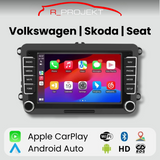 Android Auto Radio Carplay Volkswagen Golf 5 6 Passat B6 B7 Leon Eos Touran Sharan Tiguan Scirocco Octavia Fabia
