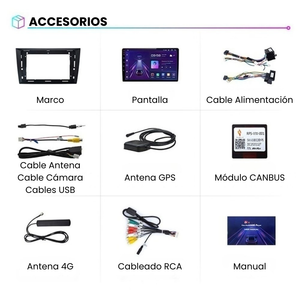 Pantalla Android Auto Carplay Volkswagen Golf 6 2008-2012