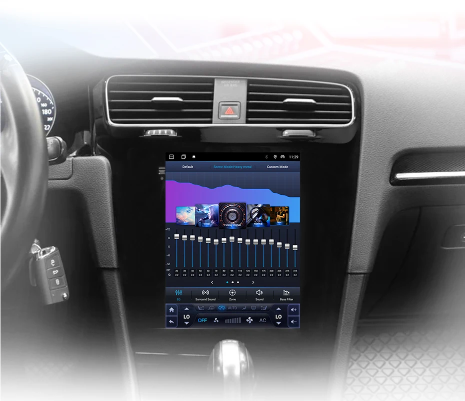 Radio Android Auto Carplay Volkswagen Golf 7 2012-2019 9,7 pulgadas RProjekt