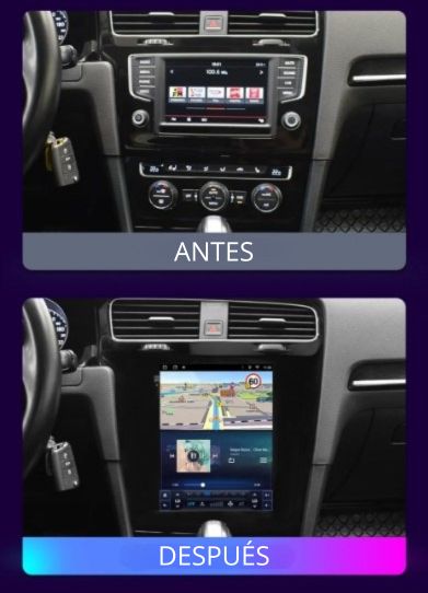 Radio Android Auto Carplay Volkswagen Golf 7 2012-2019 9,7 pulgadas RProjekt