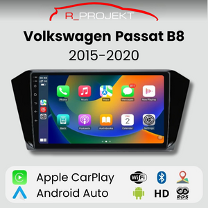 Android Auto Carplay screen for Volkswagen Passat B8 2015 - 2020