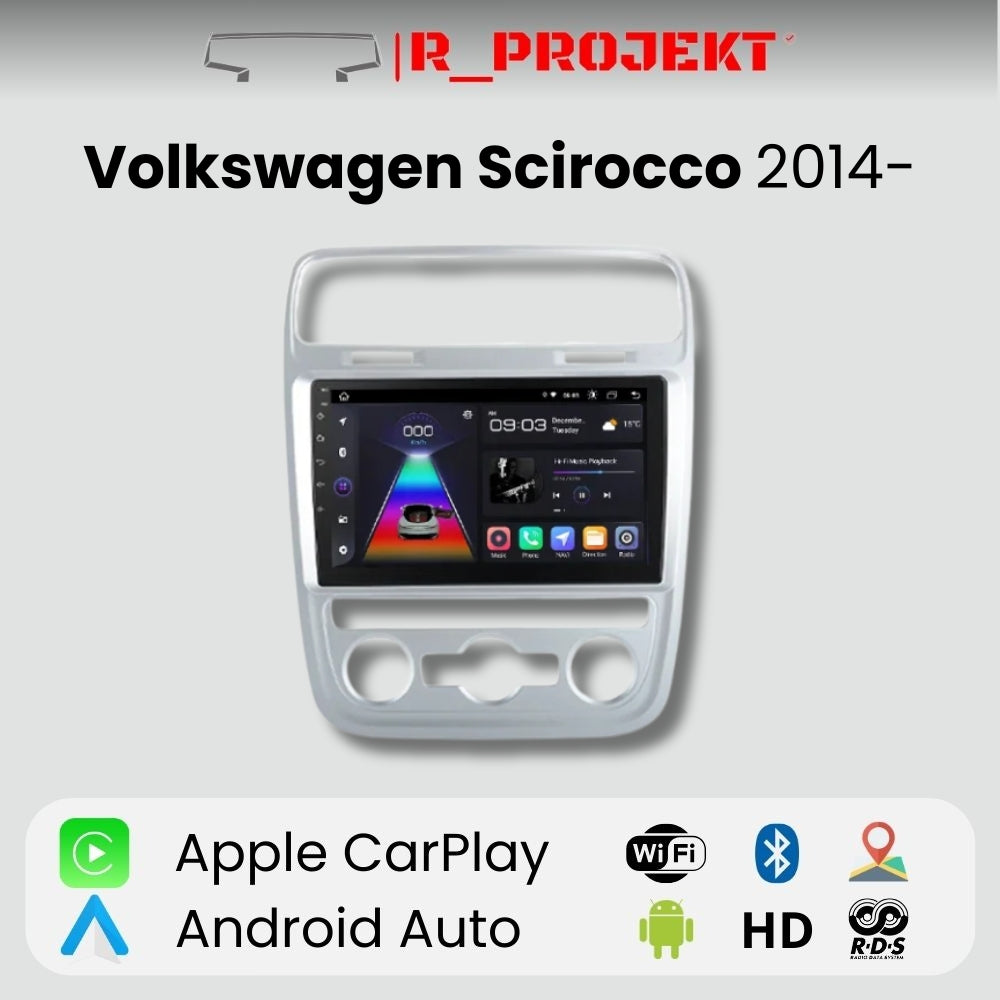 Android Autoradio Carplay Volkswagen Scirocco 2014-