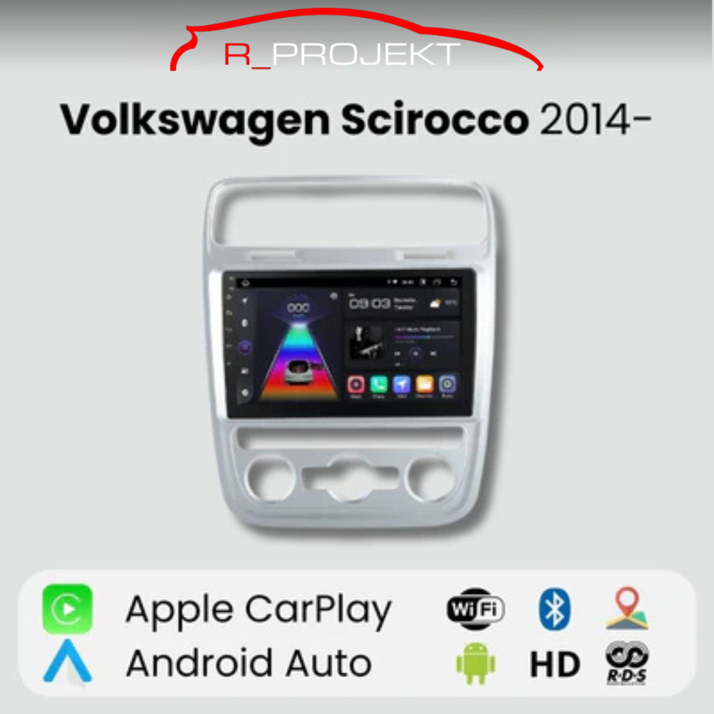 Radio Android Auto Carplay Volkswagen Scirocco 2014-