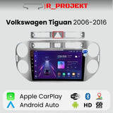 Android Auto Radio Carplay Volkswagen Tiguan 2006-2016