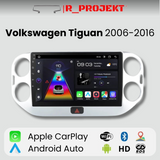 Android Autoradio Carplay Volkswagen Tiguan 2006-2016