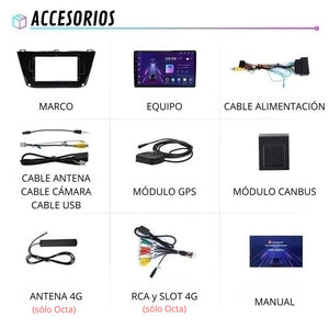 Android Auto Carplay Screen for Volkswagen Tiguan 2016-2020