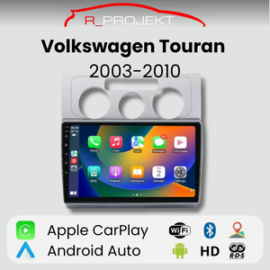 Android Auto Carplay Screen Volkswagen Touran 1 2003 - 2010